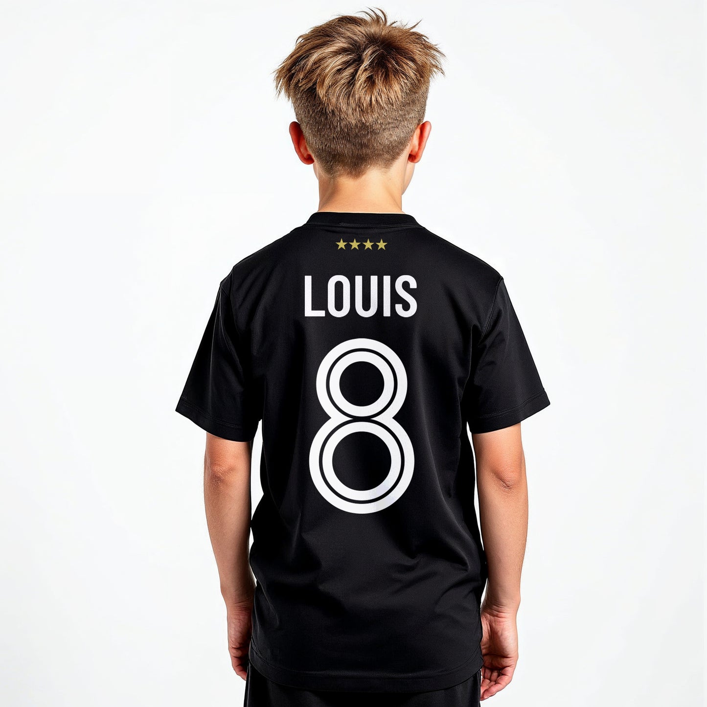 Personalisierte Deutschland Fußball-Set für Kinder mit eigenem Namen und Nummer