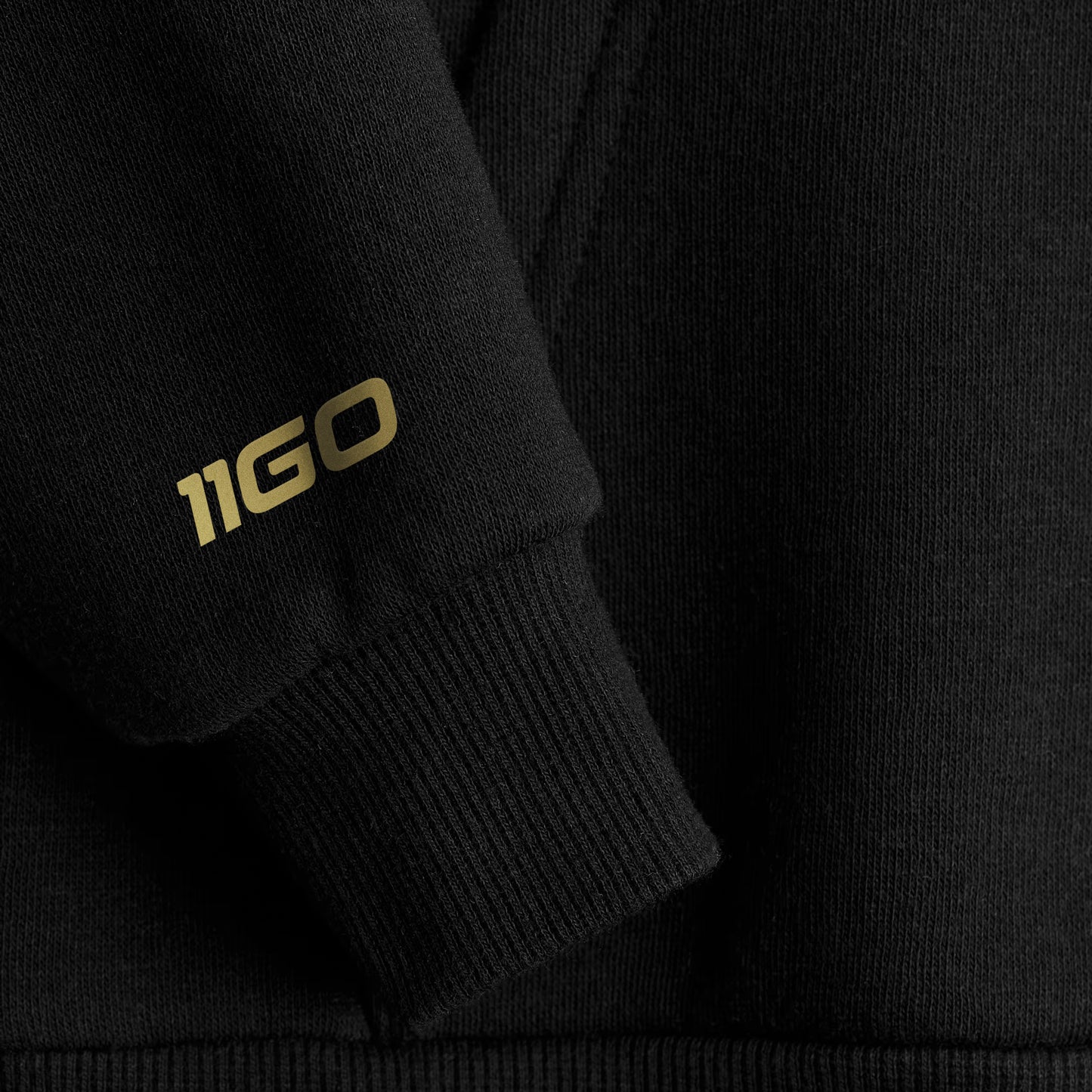 Schwarz Deutscher Fußball-Hoodie für Kinder