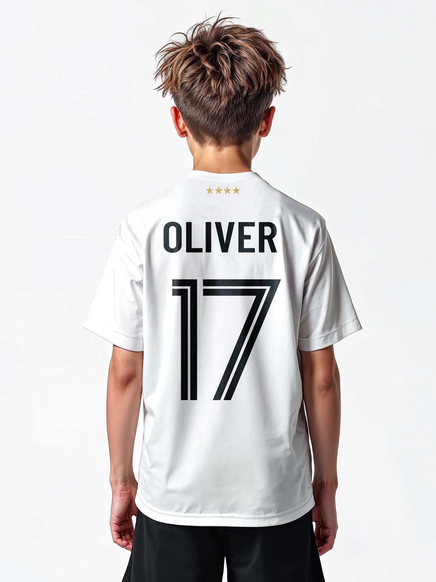 Personalisiertes Deutschland Fußballtrikot-Set für Kinder mit eigenem Namen