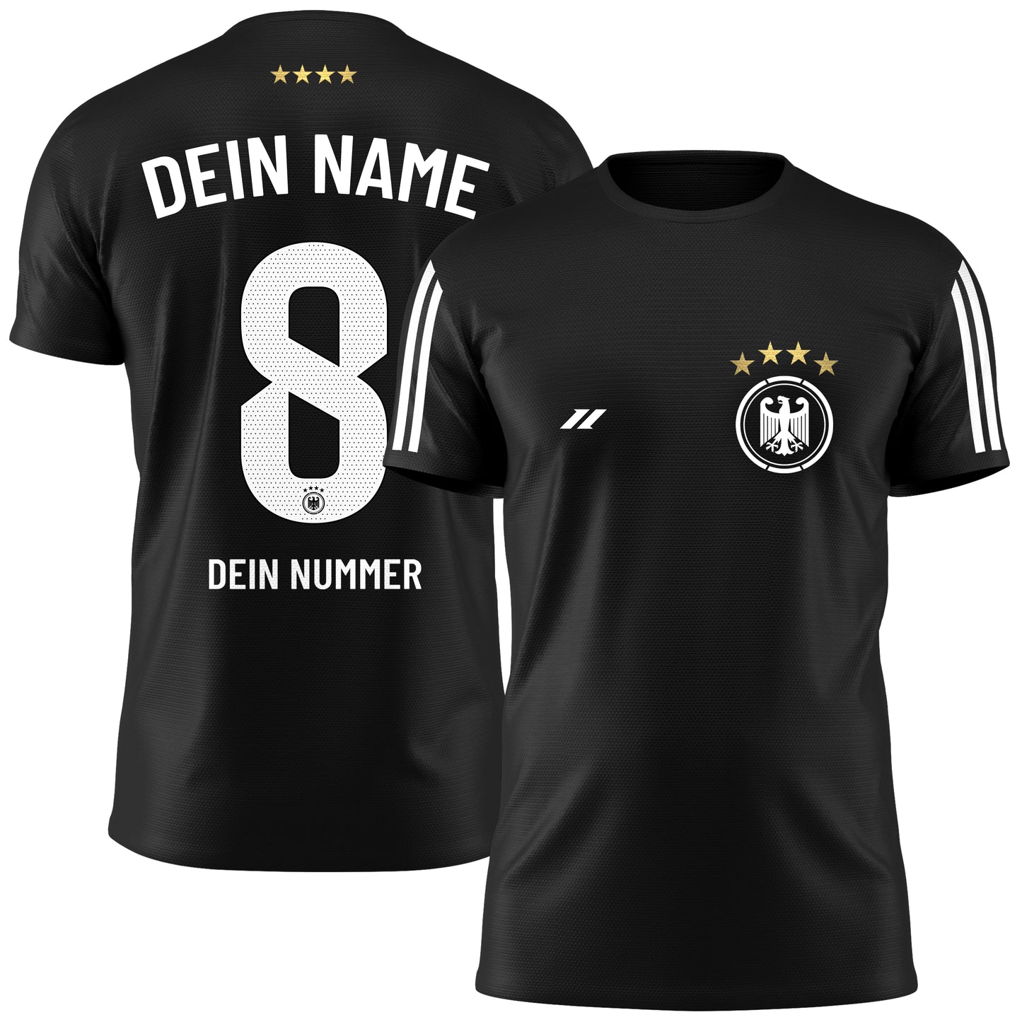 Deutschland Kinder-Fußballtrikot mit deinem Namen – Premium