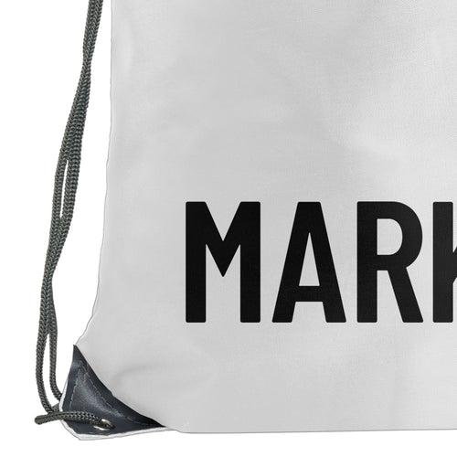 Deutschland Fußball-Sportbeutel mit deinem Namen