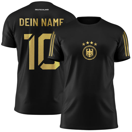 Deutschland-Fußballtrikot für Herren mit eigenem Namen und Nummer