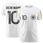 Deutschland-Fußballtrikot für Damen mit eigenem Namen und Nummer