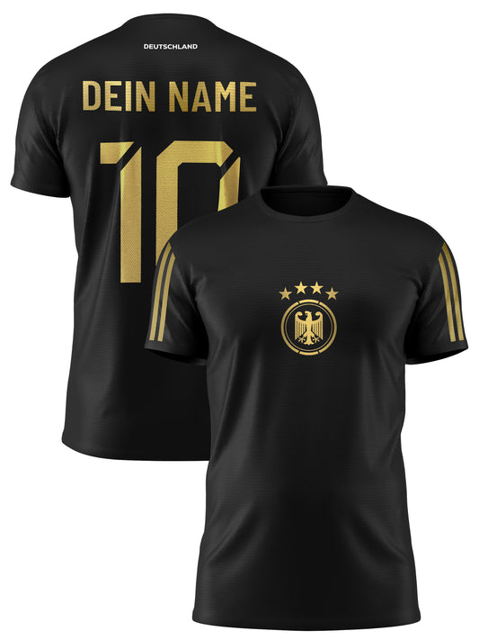 Deutschland-Fußballtrikot für Herren mit eigenem Namen und Nummer
