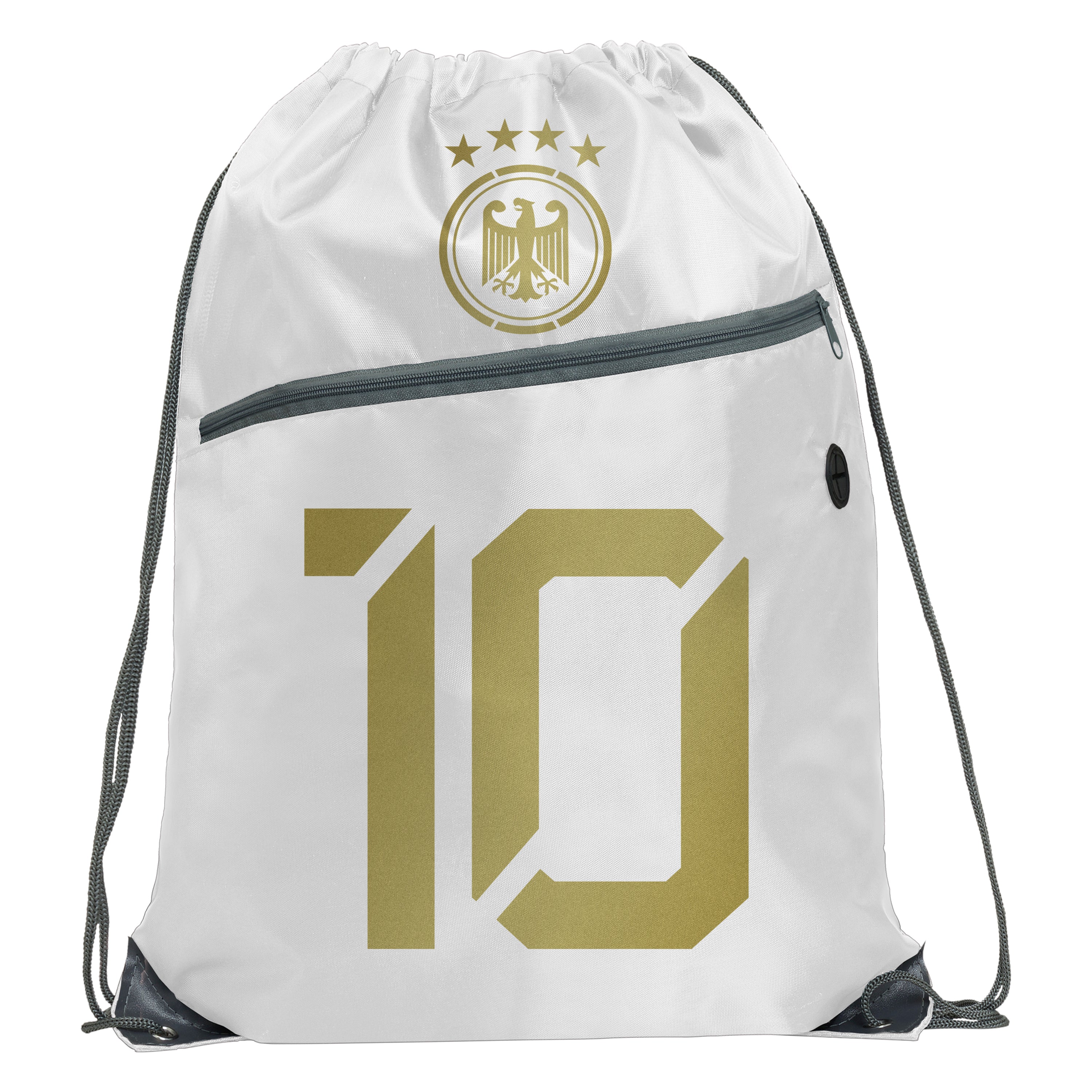 Deutschland Fußball-Sportbeutel mit deinem Nummer