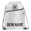 Deutschland Fußball-Sportbeutel mit deinem Namen