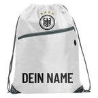 Deutschland Fußball-Sportbeutel mit deinem Namen